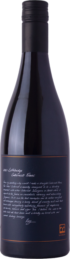 Lethbridge Wines Cabernet Franc Cabernet Franc 2021 Geelong
